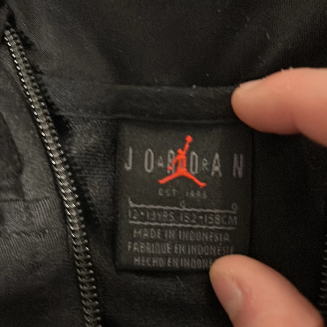 Svart och röd Jordan set - 1