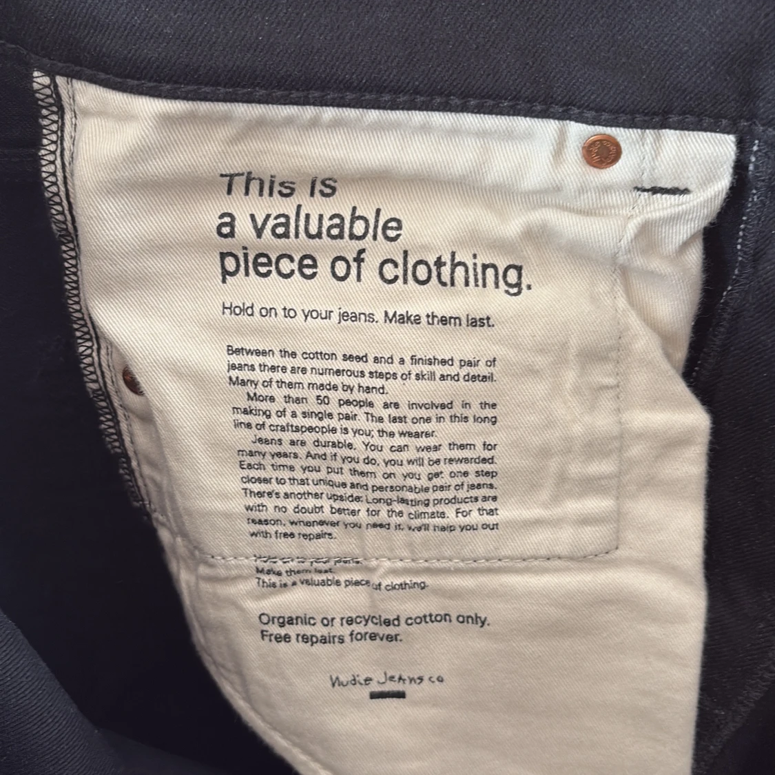 Svarta jeans från Nudie Jeans - 4