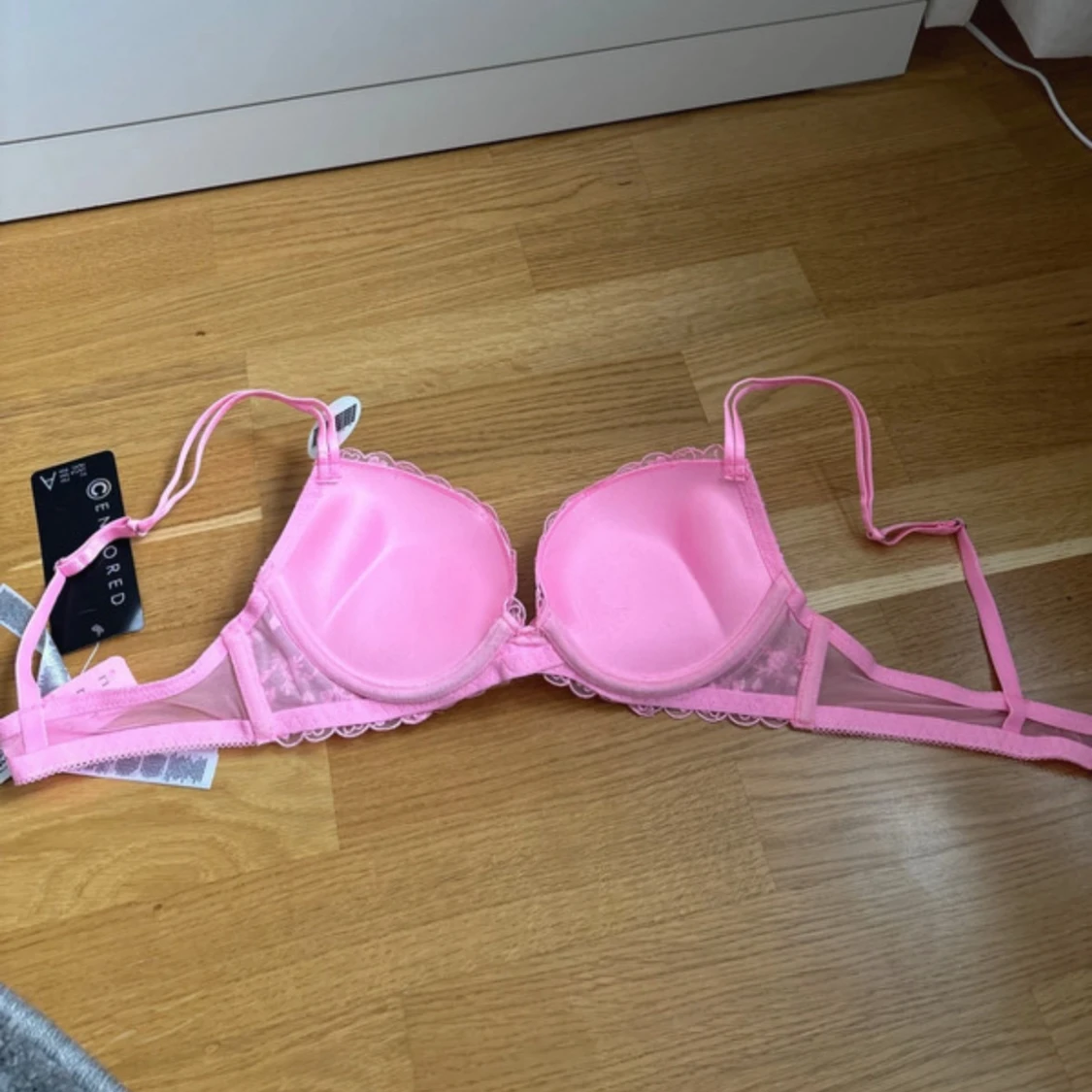 Rosa push-up bh från Censored - 1