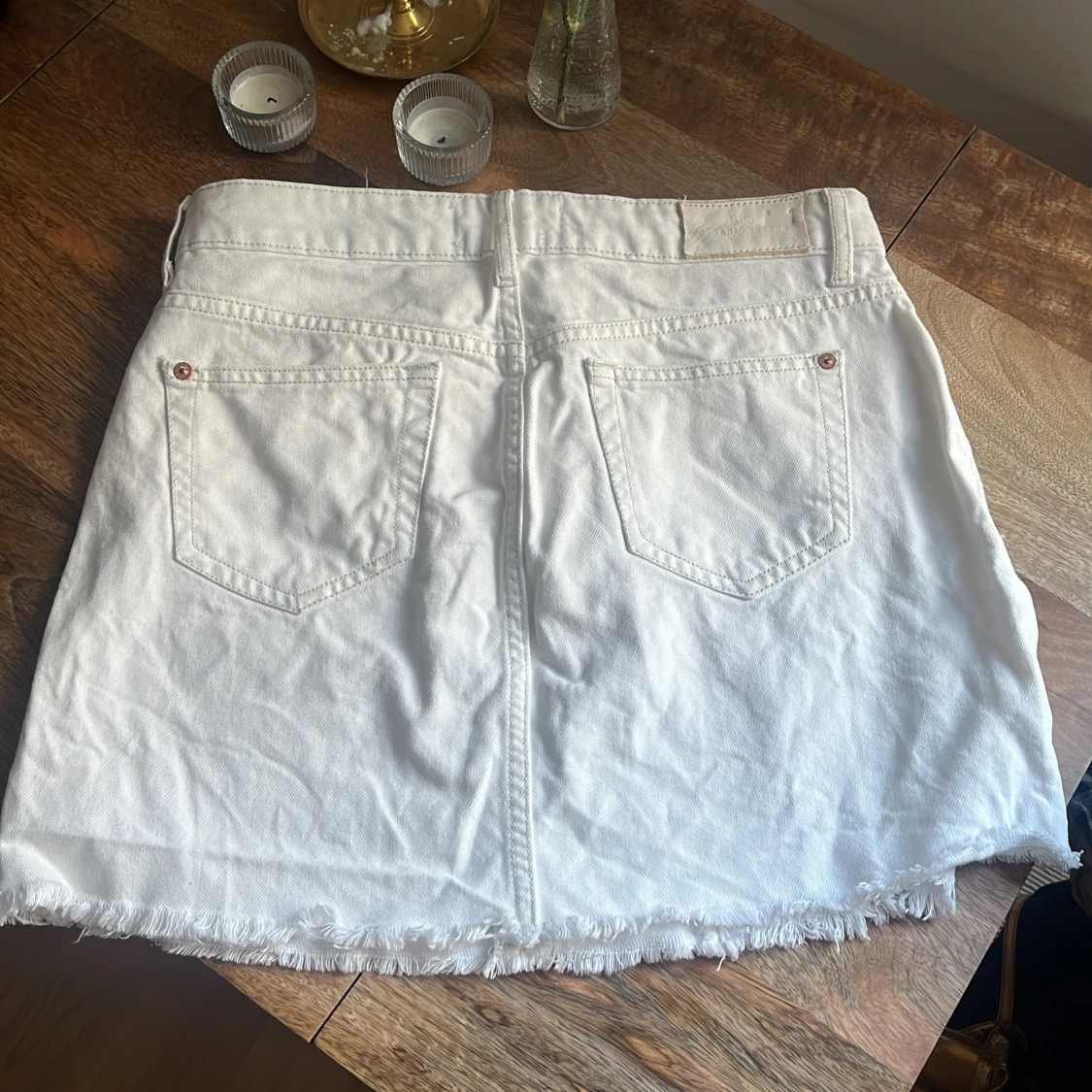 Vit jeanskjol från Mango - 2