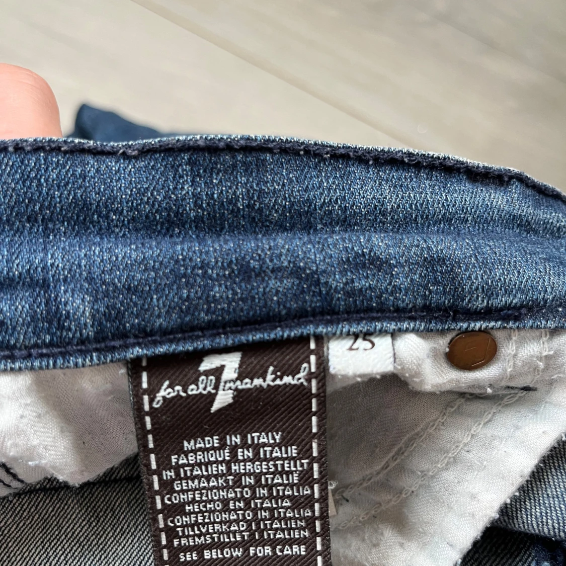 Lågmidjade bootcut jeans från 7 For All Mankind - 2
