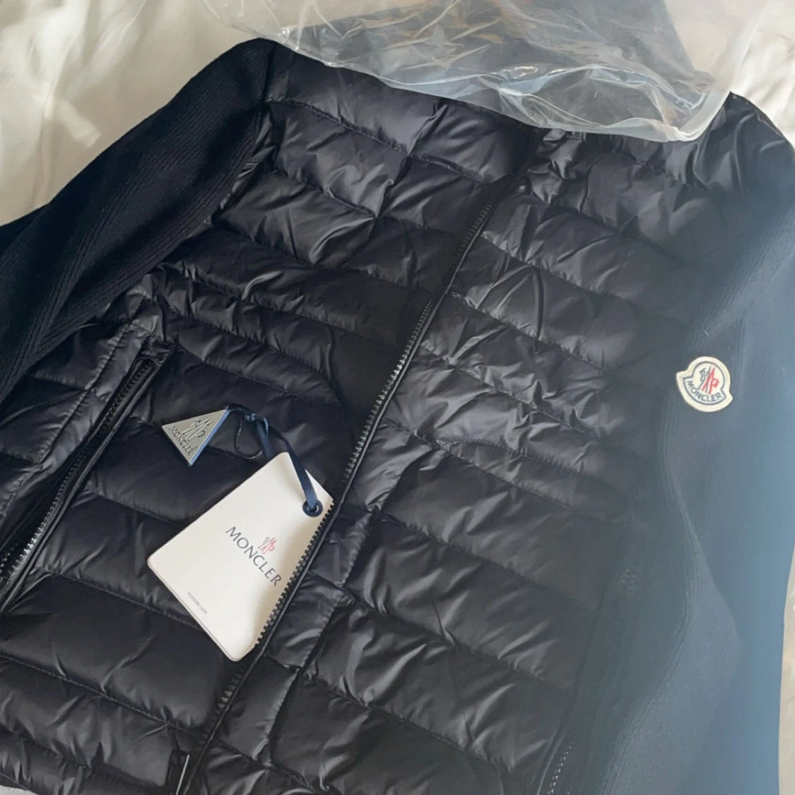 Svart Cardigan från Moncler