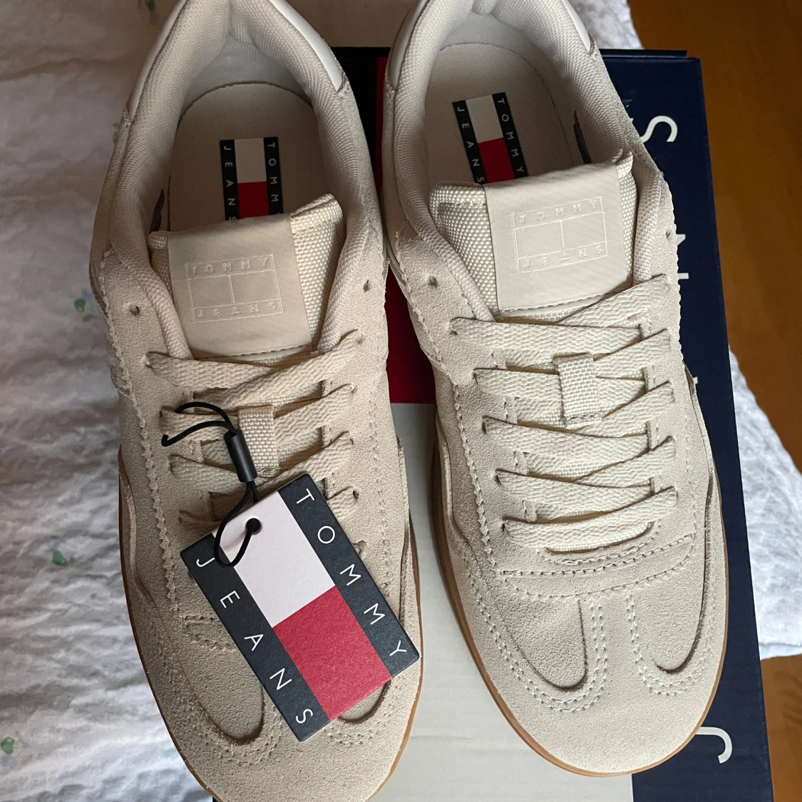 The greenwich beiga suede sneakers - Tommy Hilfiger - 3