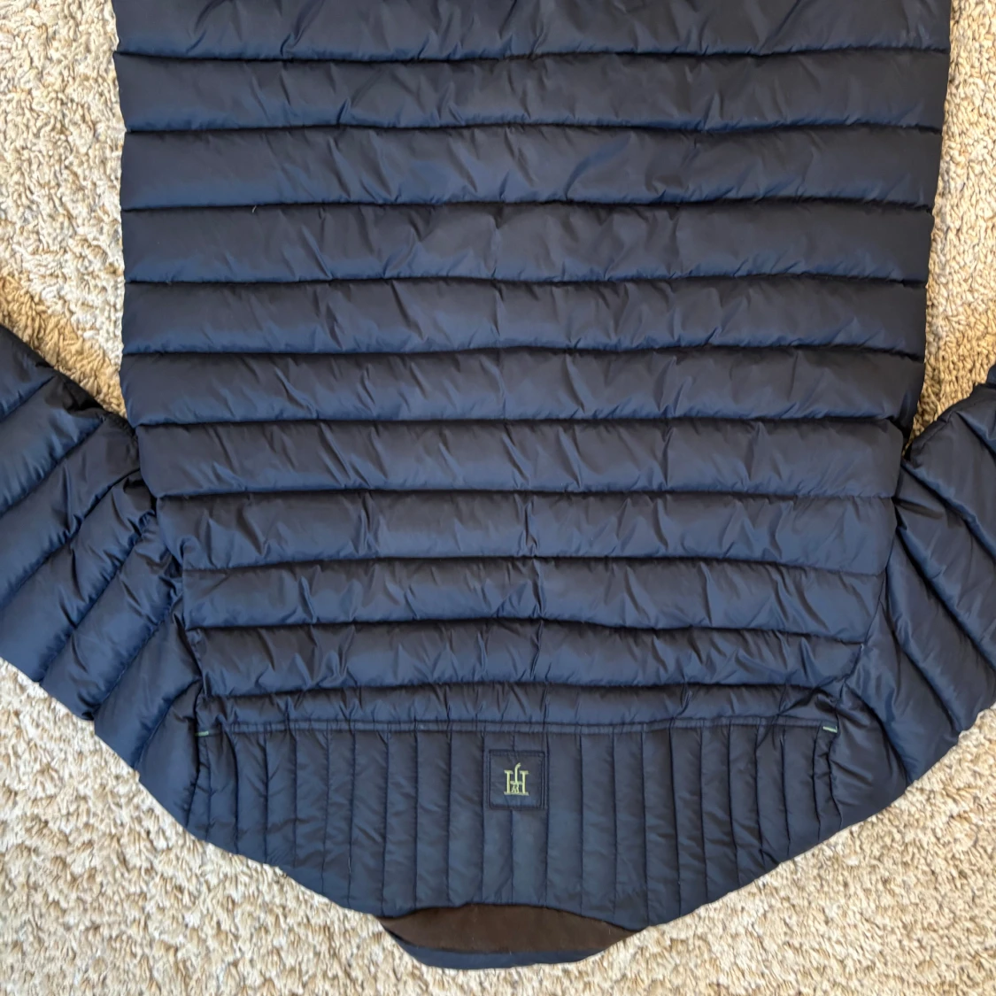 Mörkblå pufferjacka från Hansen & Jacob - 1