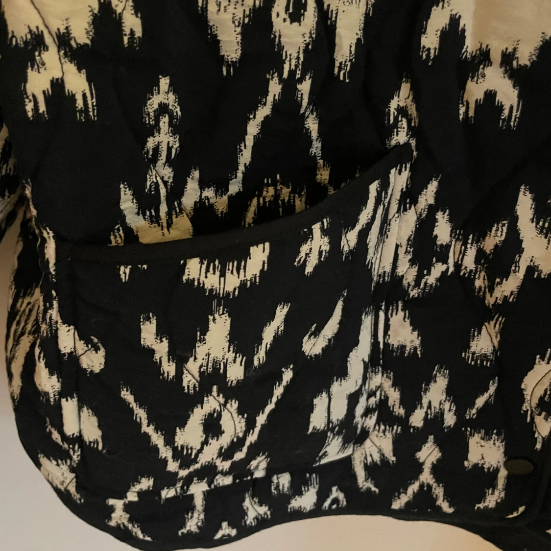 Quiltad mönstrad jacka - 2