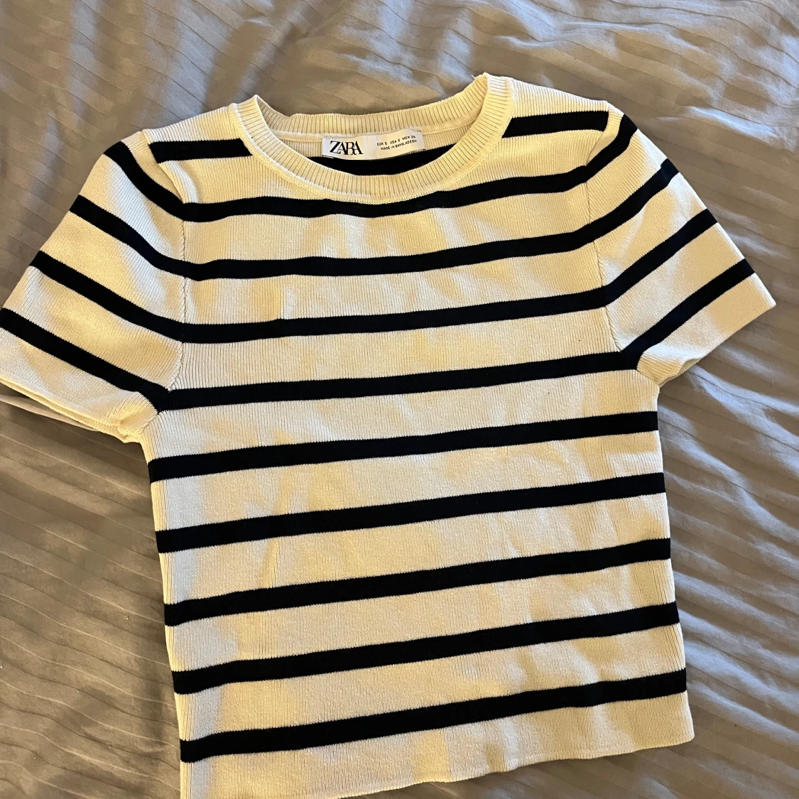 Randig topp från Zara