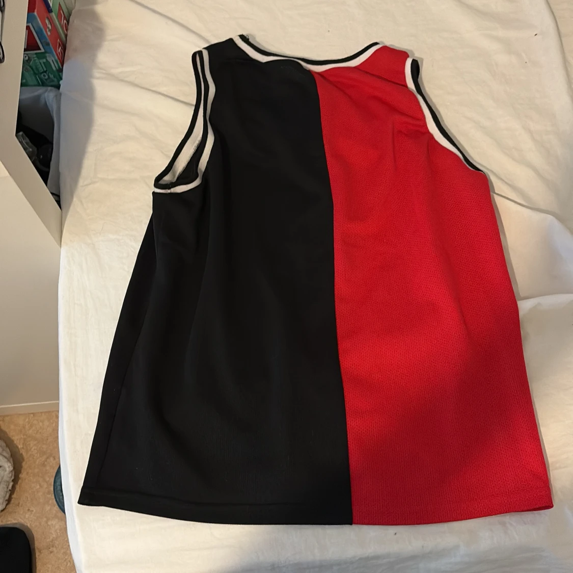 Basketlinne Los Angeles 28 röd och svart - 1