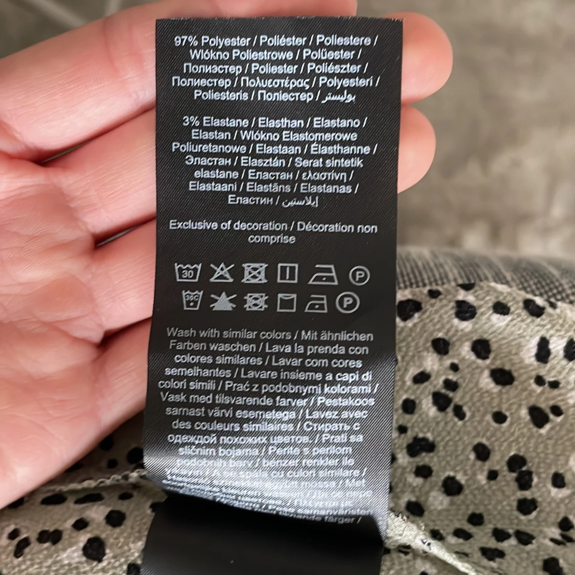 Grön omlottklänning med volang från ONLY - 4