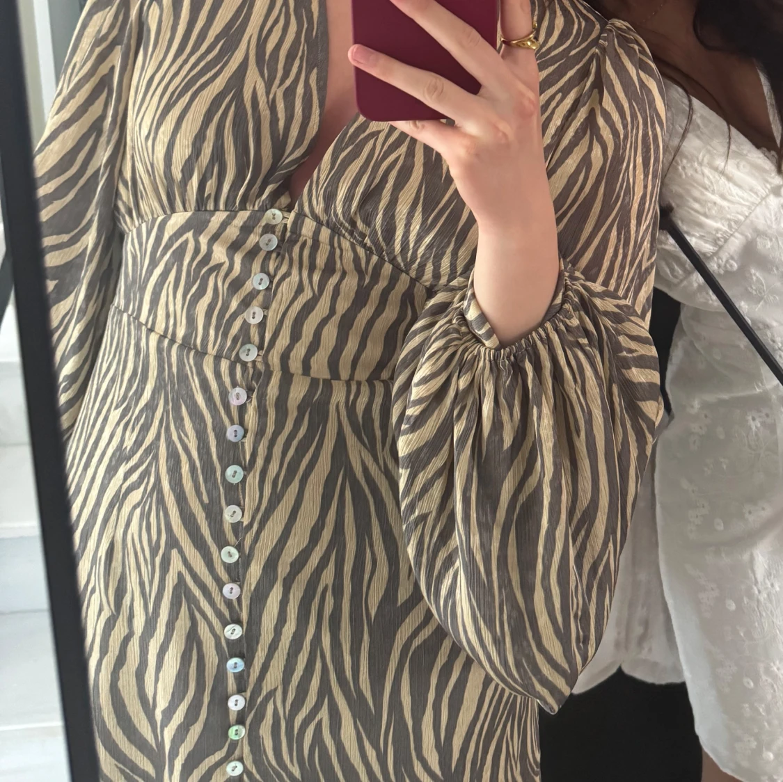 Adoore klänning zebra