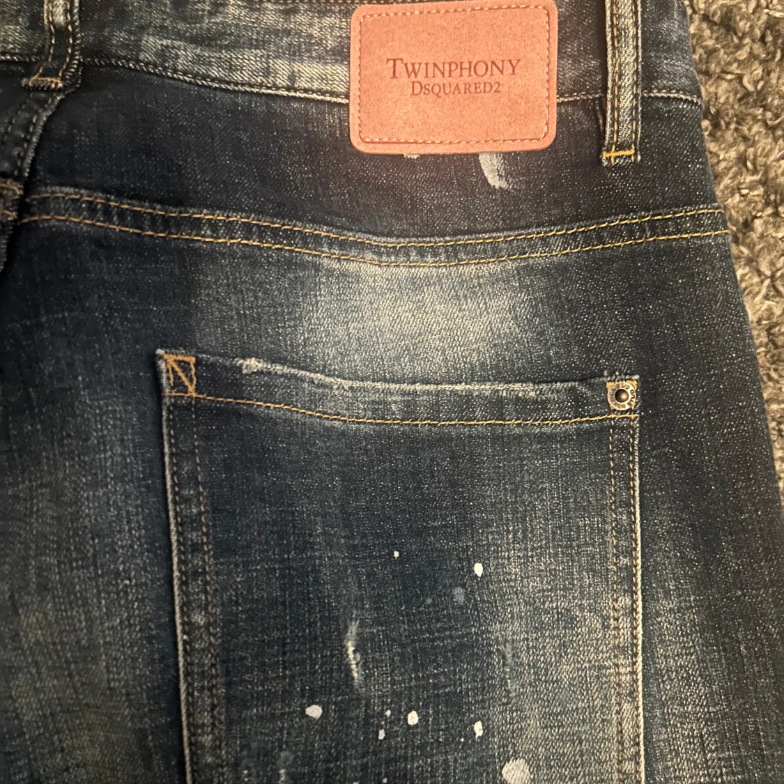 Dsquared2 Twinphony jeans med stänk - 2