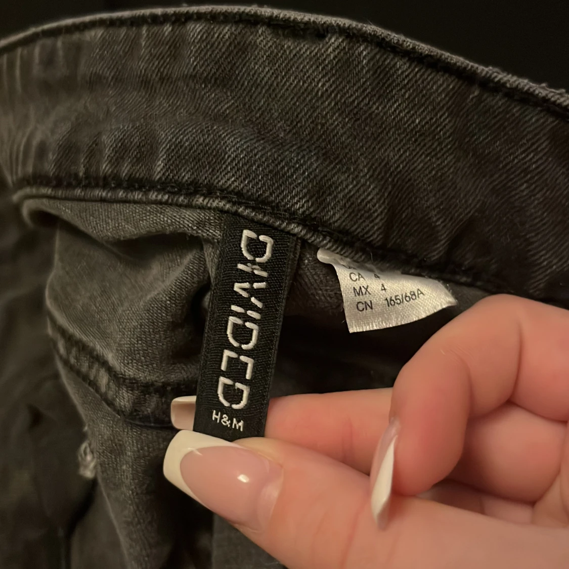 Grå bootcut jeans från H&M Divided - 2