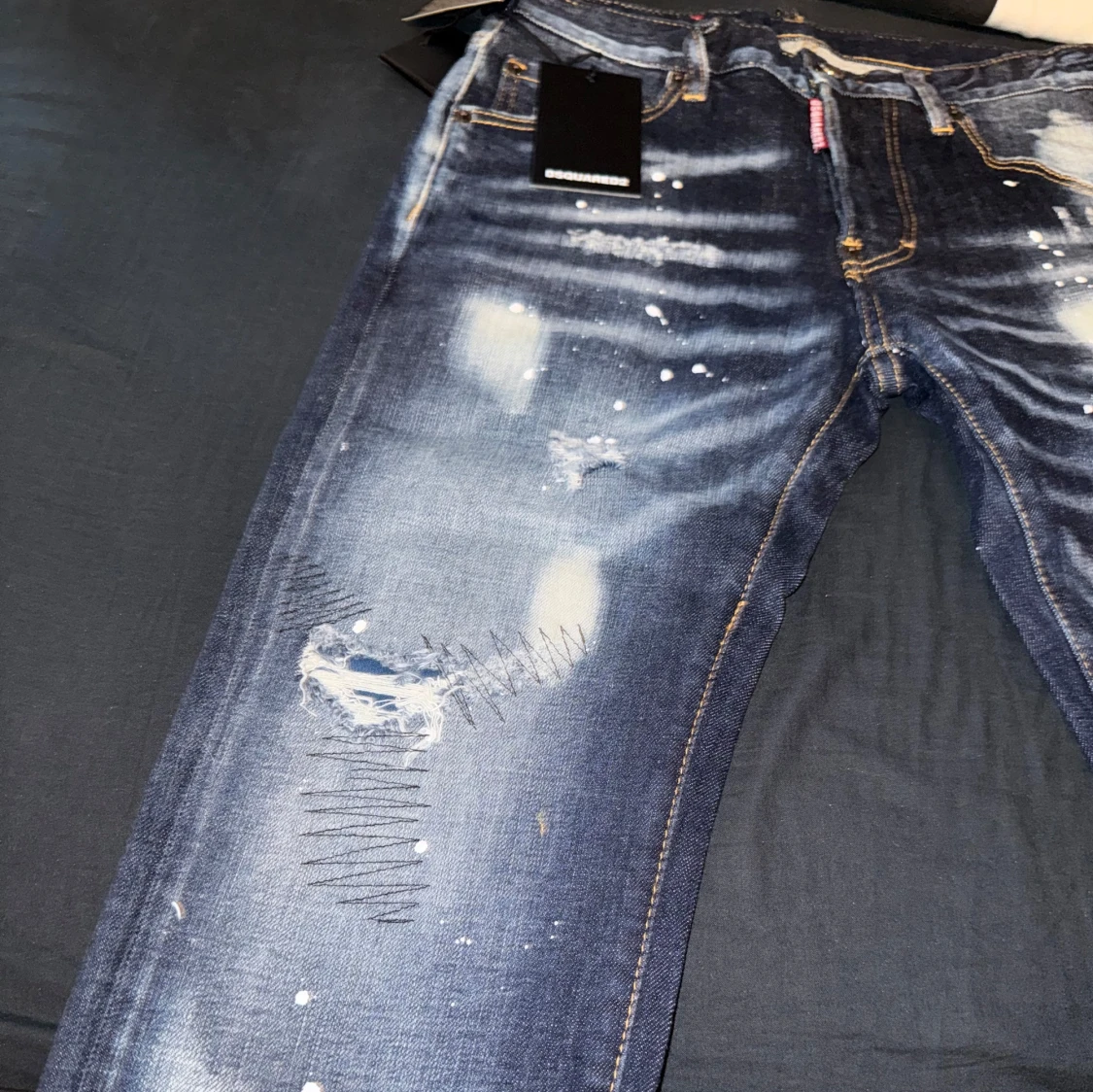Dsquared2 Skater Jeans med slitningar - 2