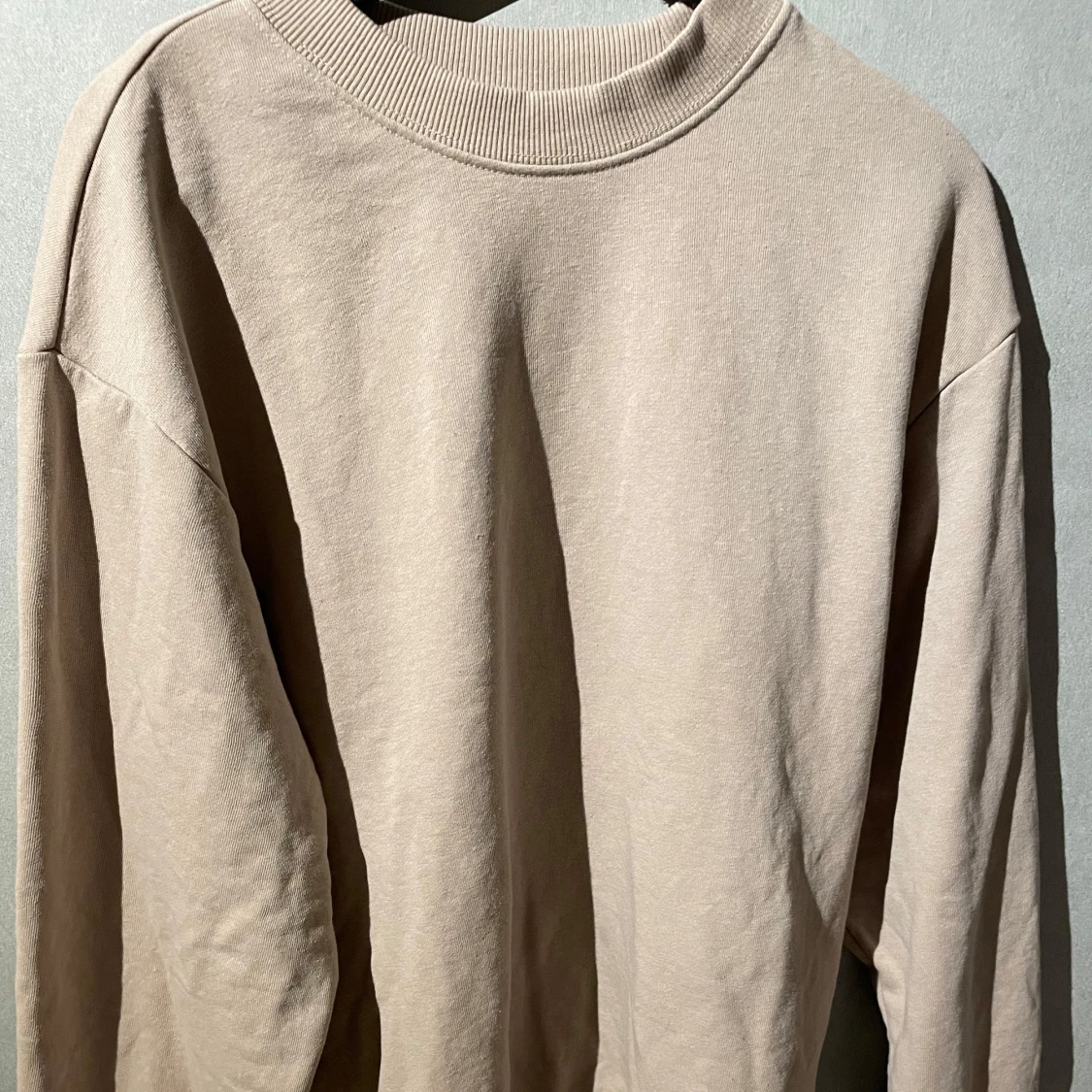Beige sweatshirt från Monki XXS - 1