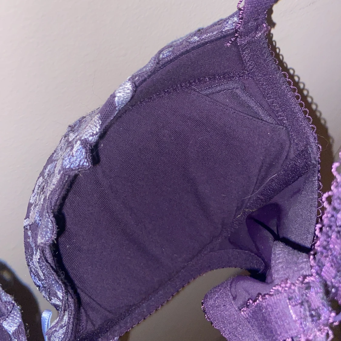 Lila blommig bh från LingaDore 80C - 3