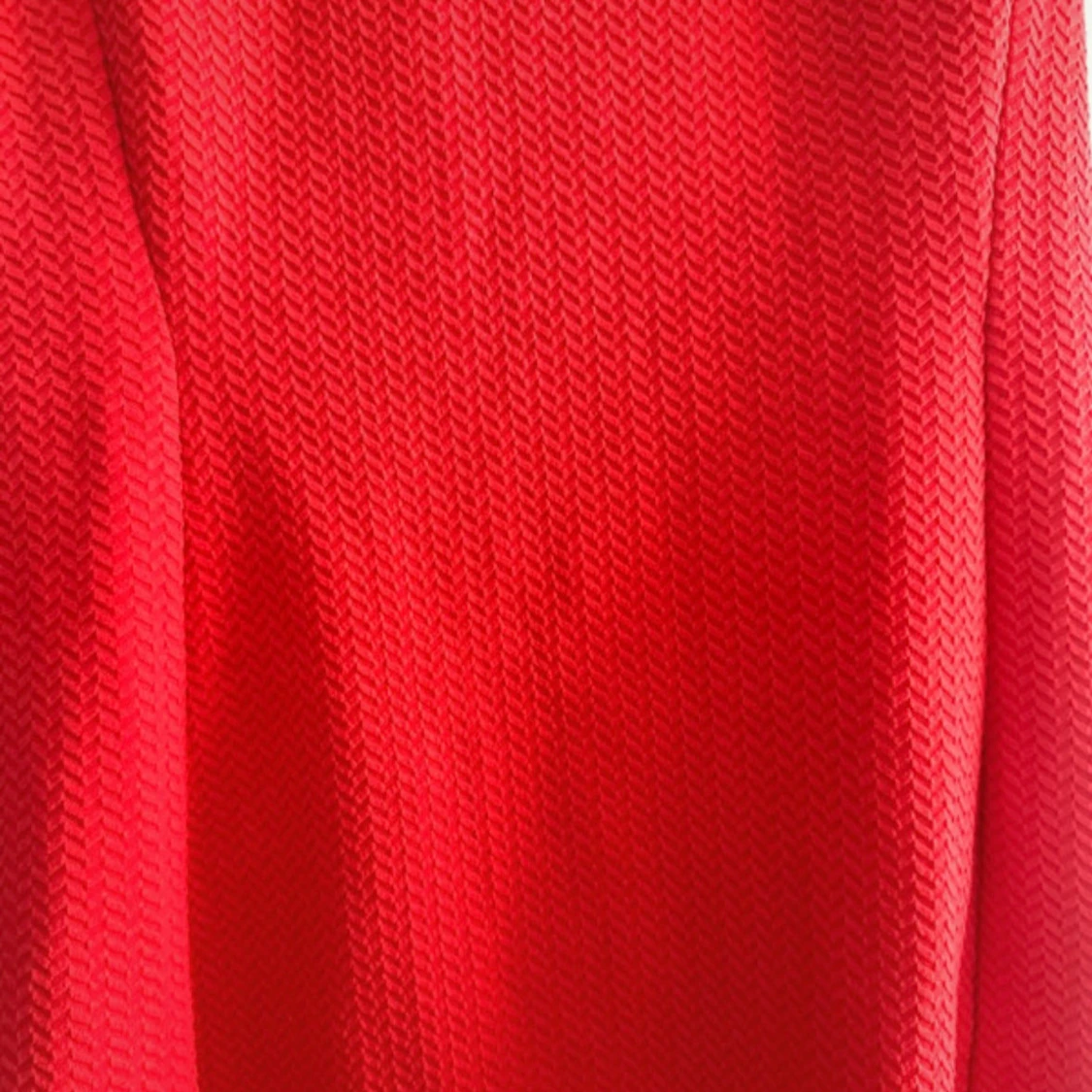 Röd ärmlös klänning - 2