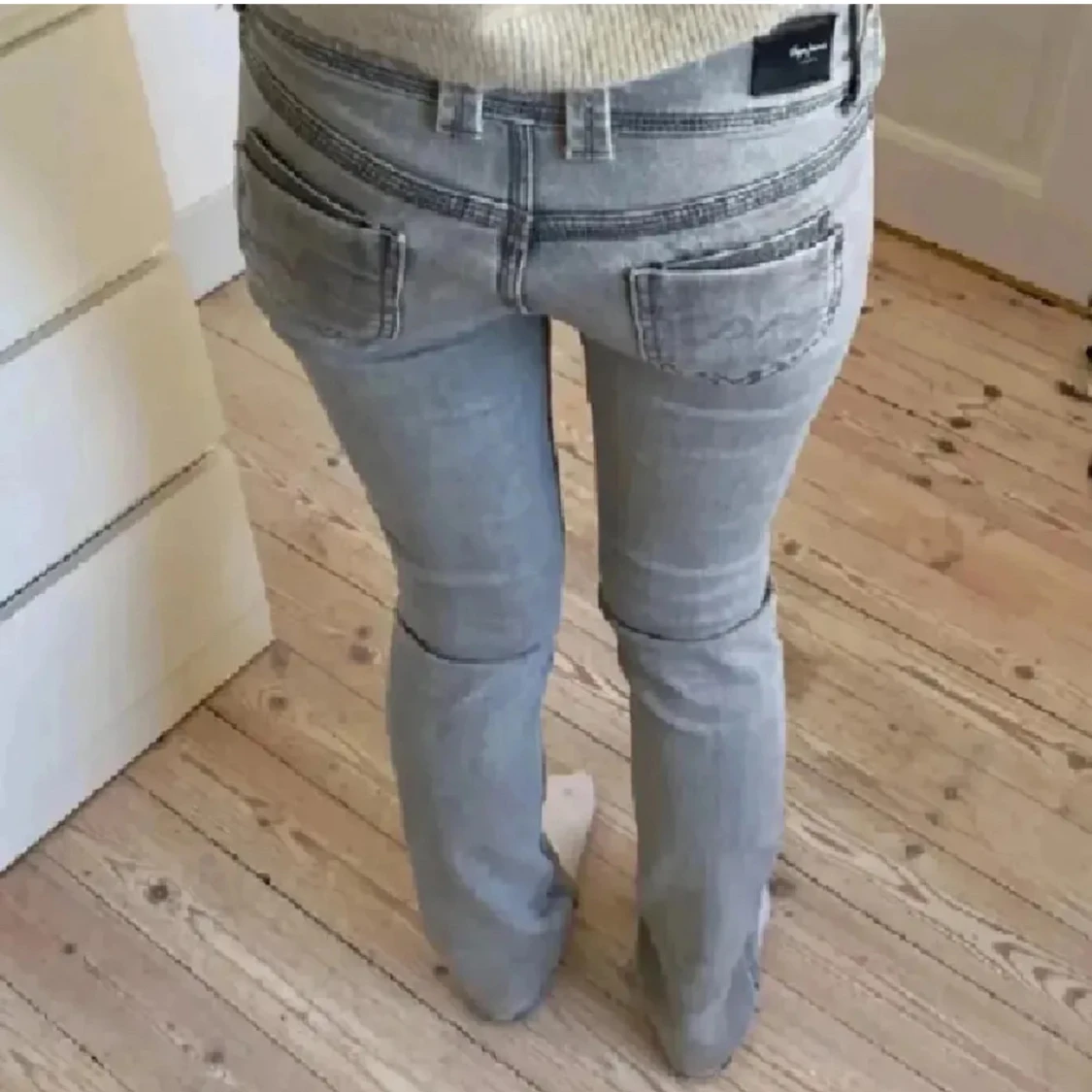 Lågmidjade jeans - 1