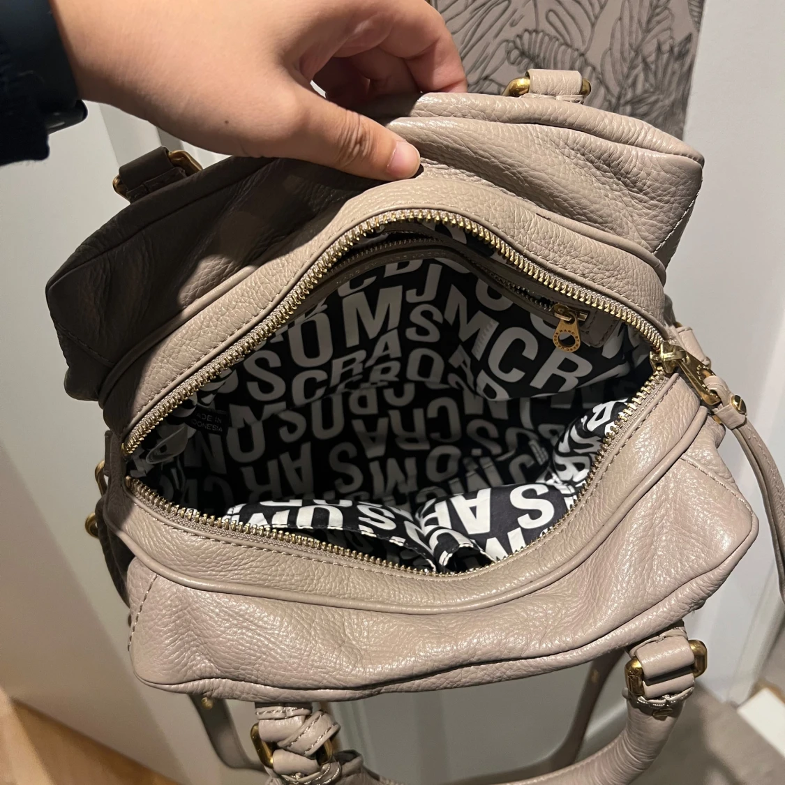 Beige skinnväska Marc by Marc Jacobs - 4