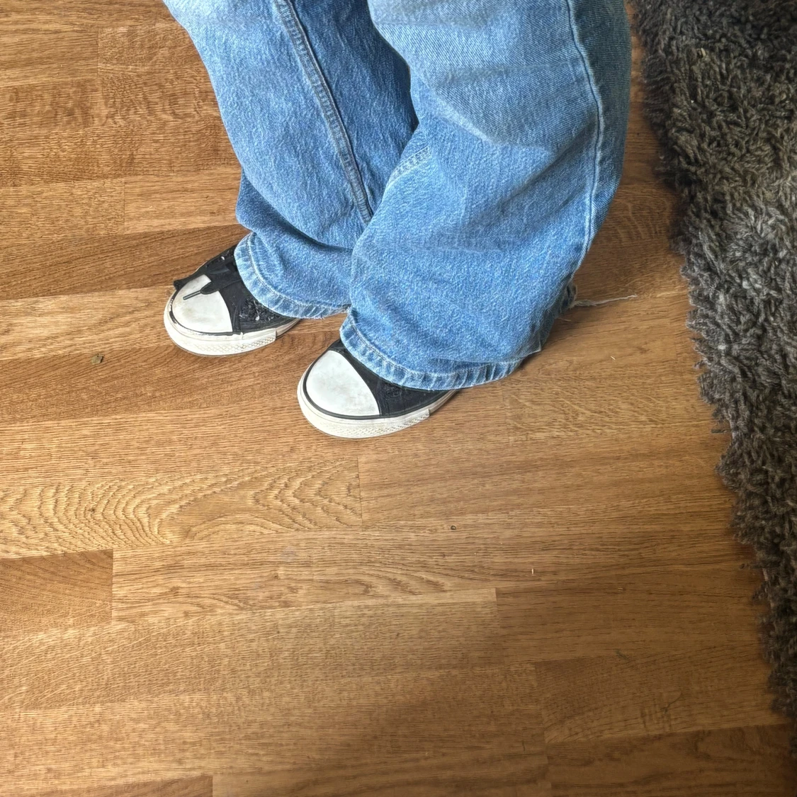 Svarta sneakers med paljetter - 3