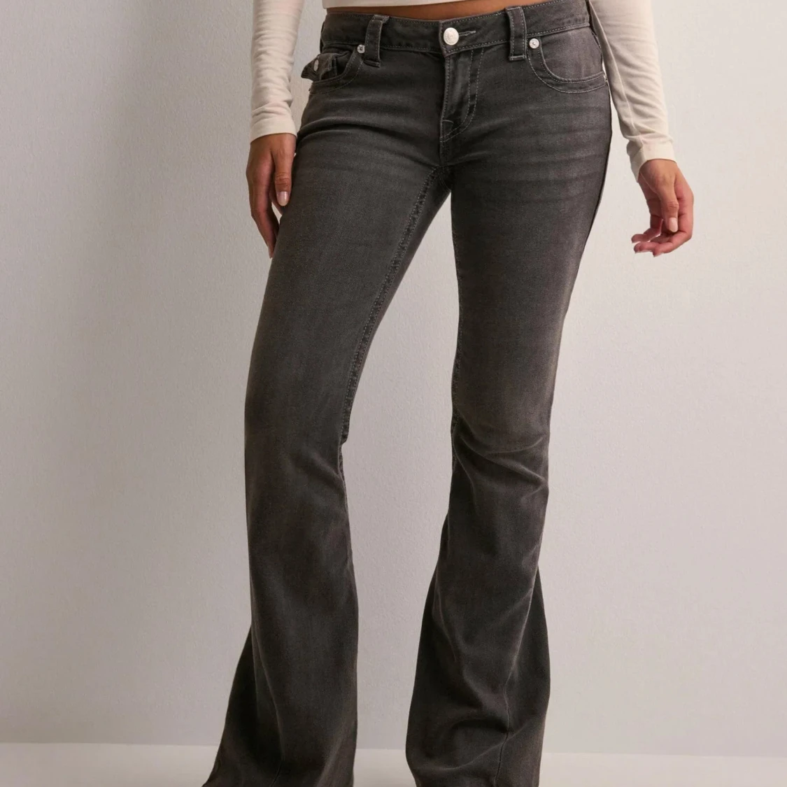 Mörkgrå jeans från true religion - 1