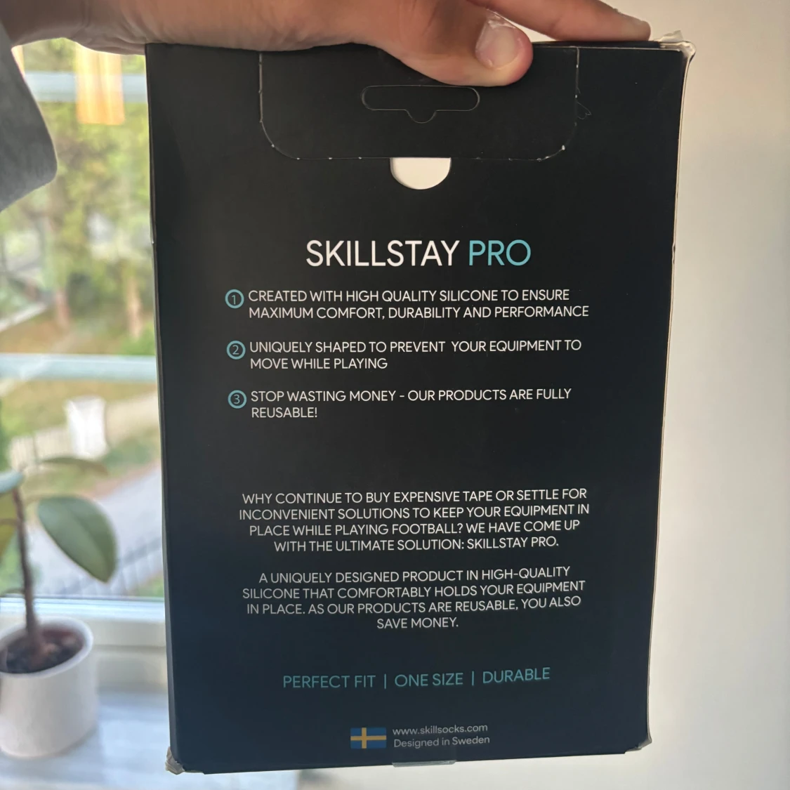 Skillstay Pro benskyddshållare svart - 1