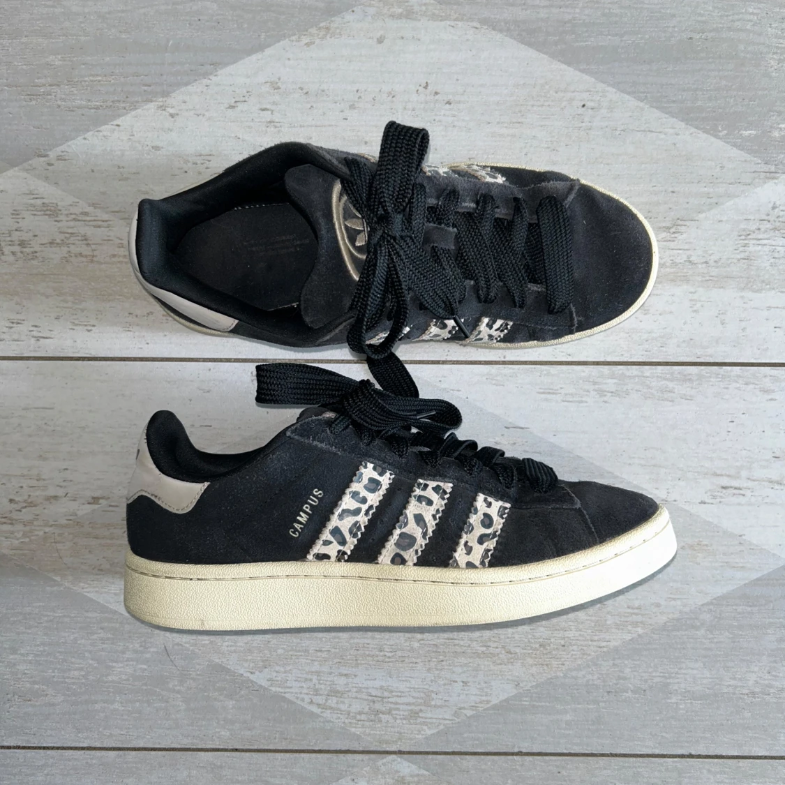 Adidas Campus 00s Black Leopard sneakers