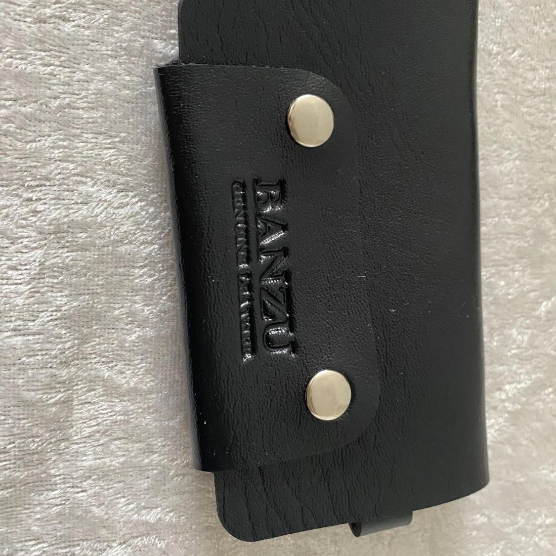 Svart nyckelplånbok 