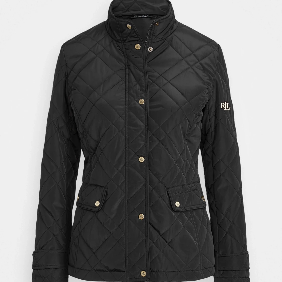 Svart quiltad jacka från Ralph Lauren - 1