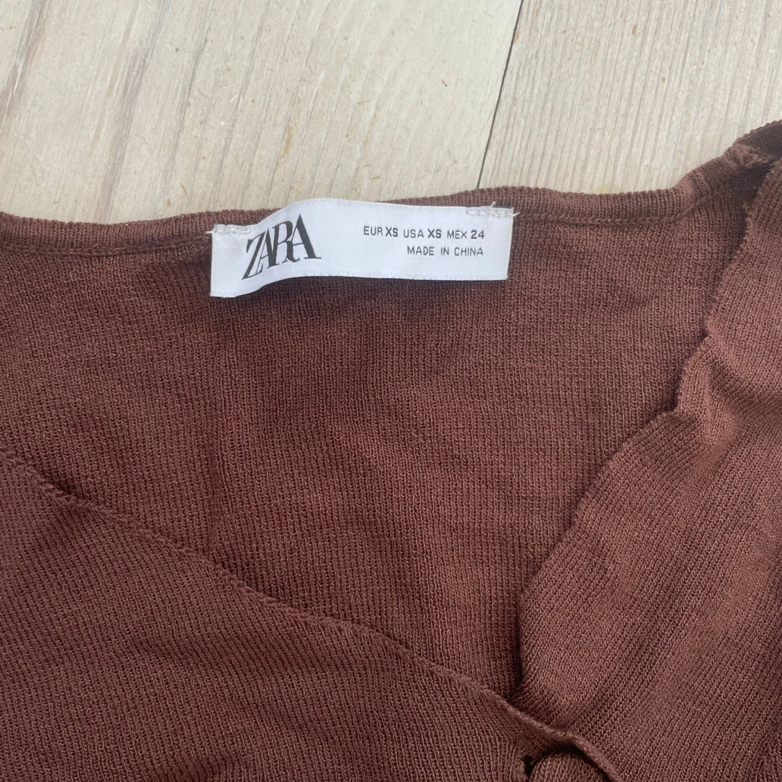 Topp Zara brun - 3