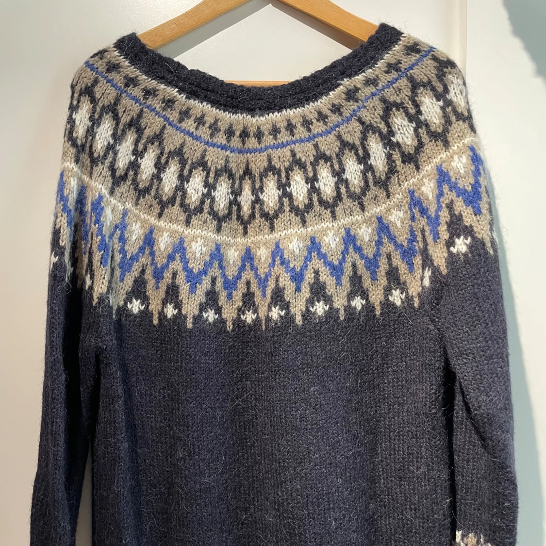 Mönstrad stickad tröja från L.O.G.G. - 1