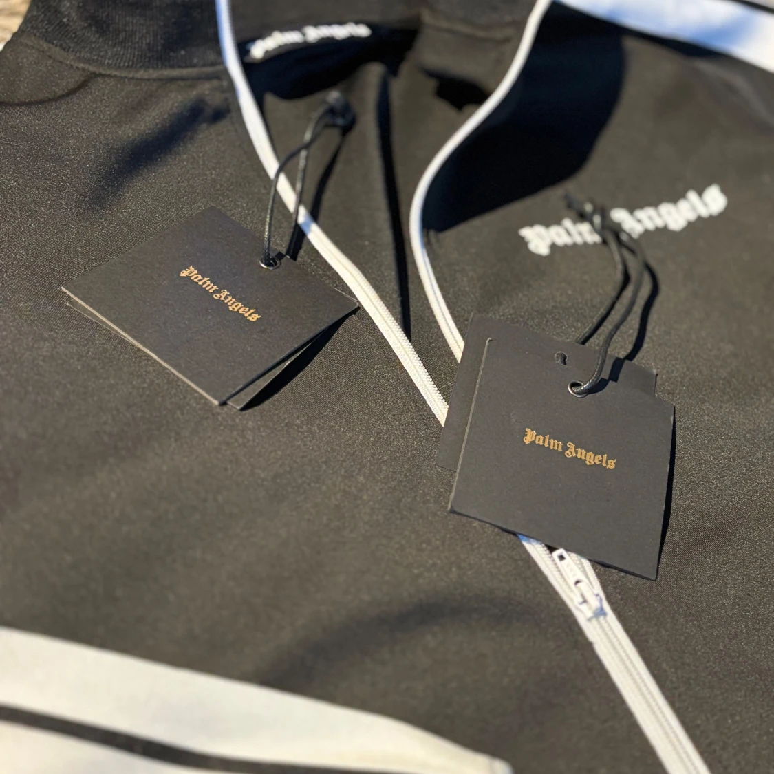 Svart Palm Angels track jacka - 3