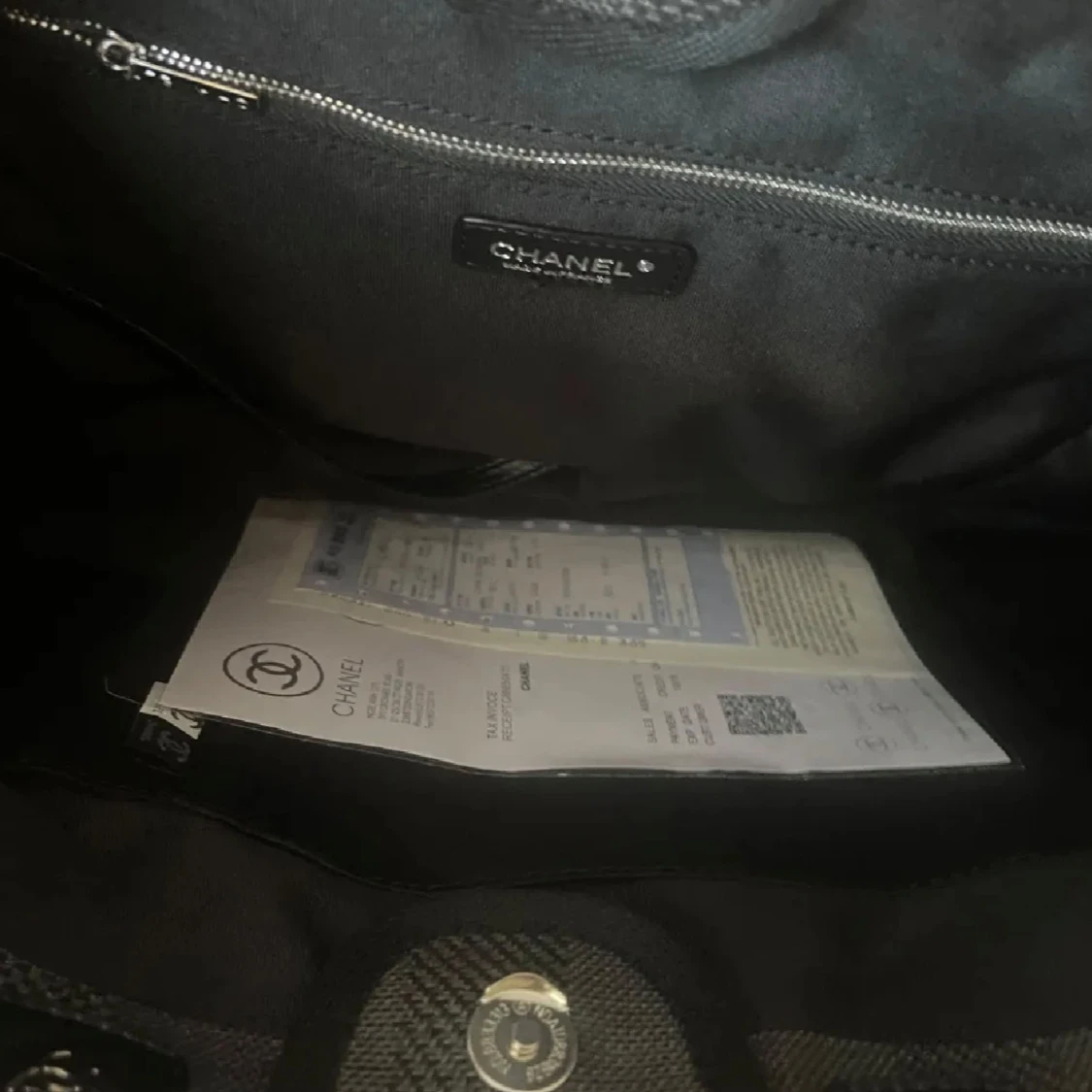 Svart shoppingväska  - 1