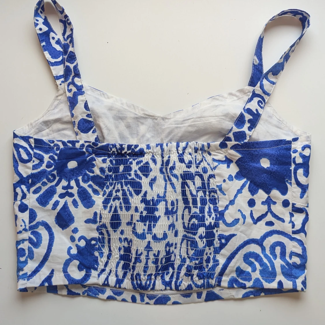 Blåvit linnetopp Holly & Whyte XS - 1