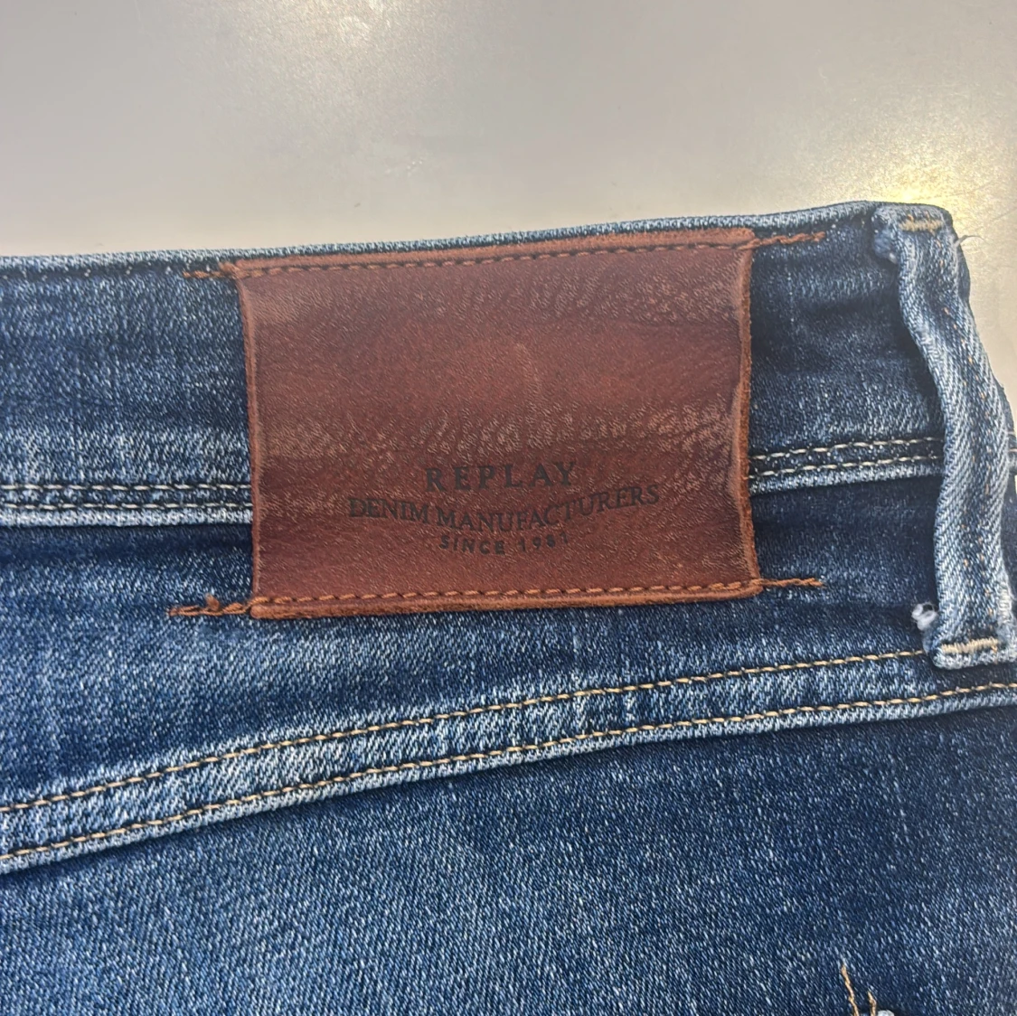 Blå Replay jeans - 3