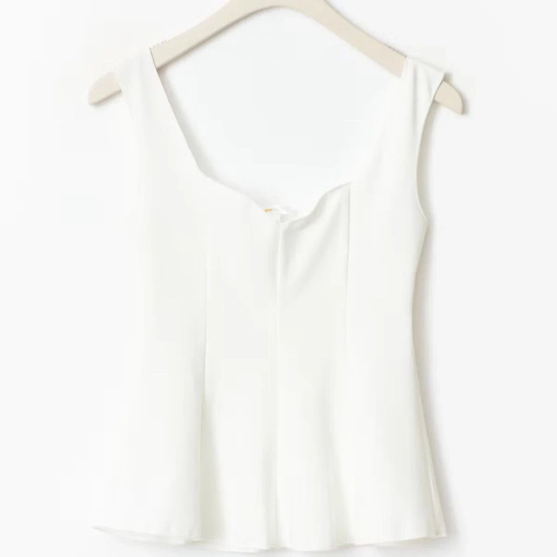 Vit korsett-topp - 2