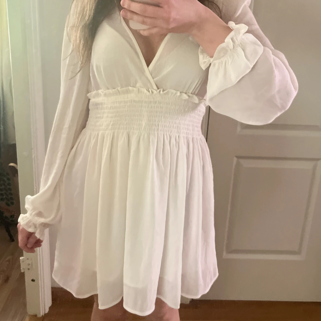 Vit klänning 