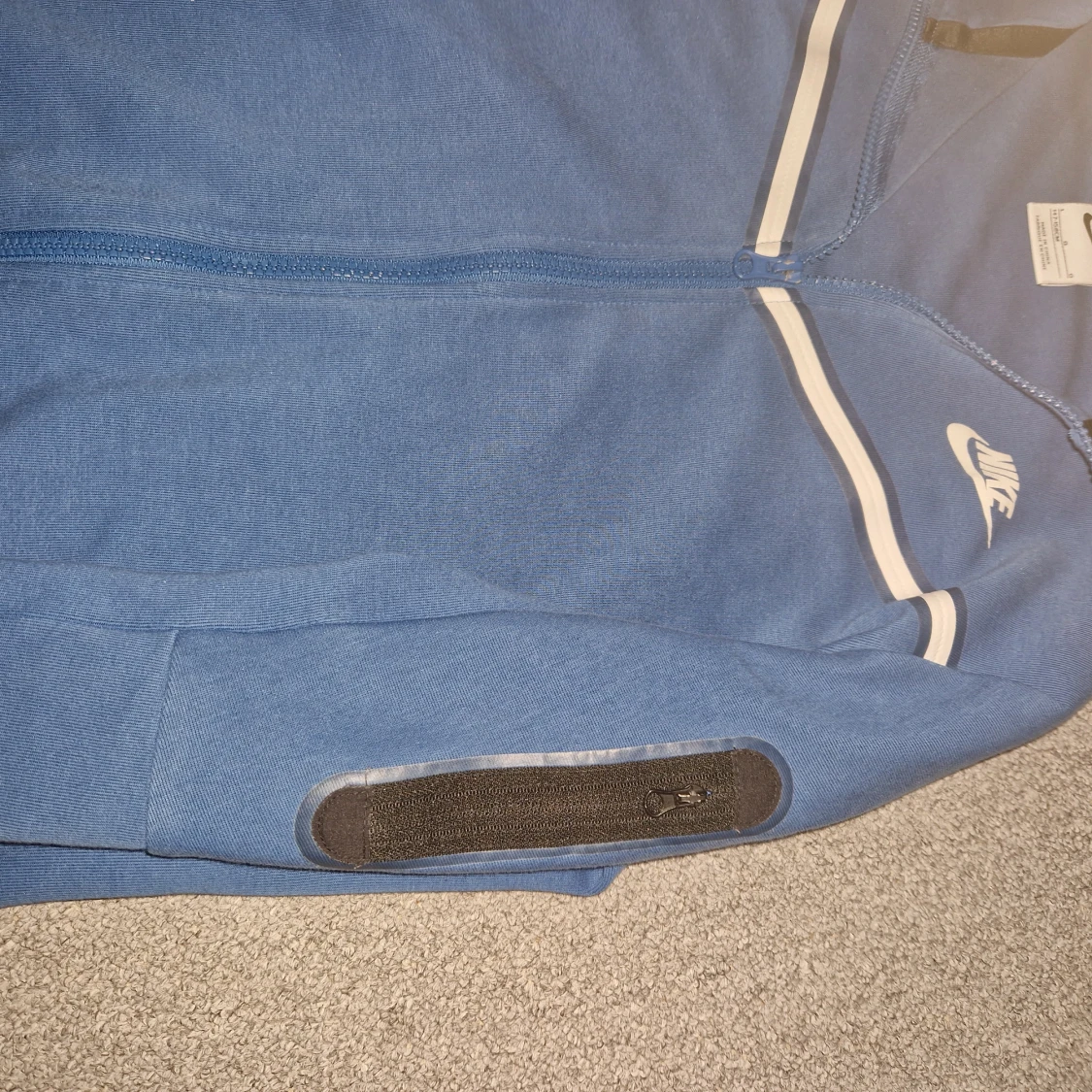 Blå hoodiejacka från Nike - 1