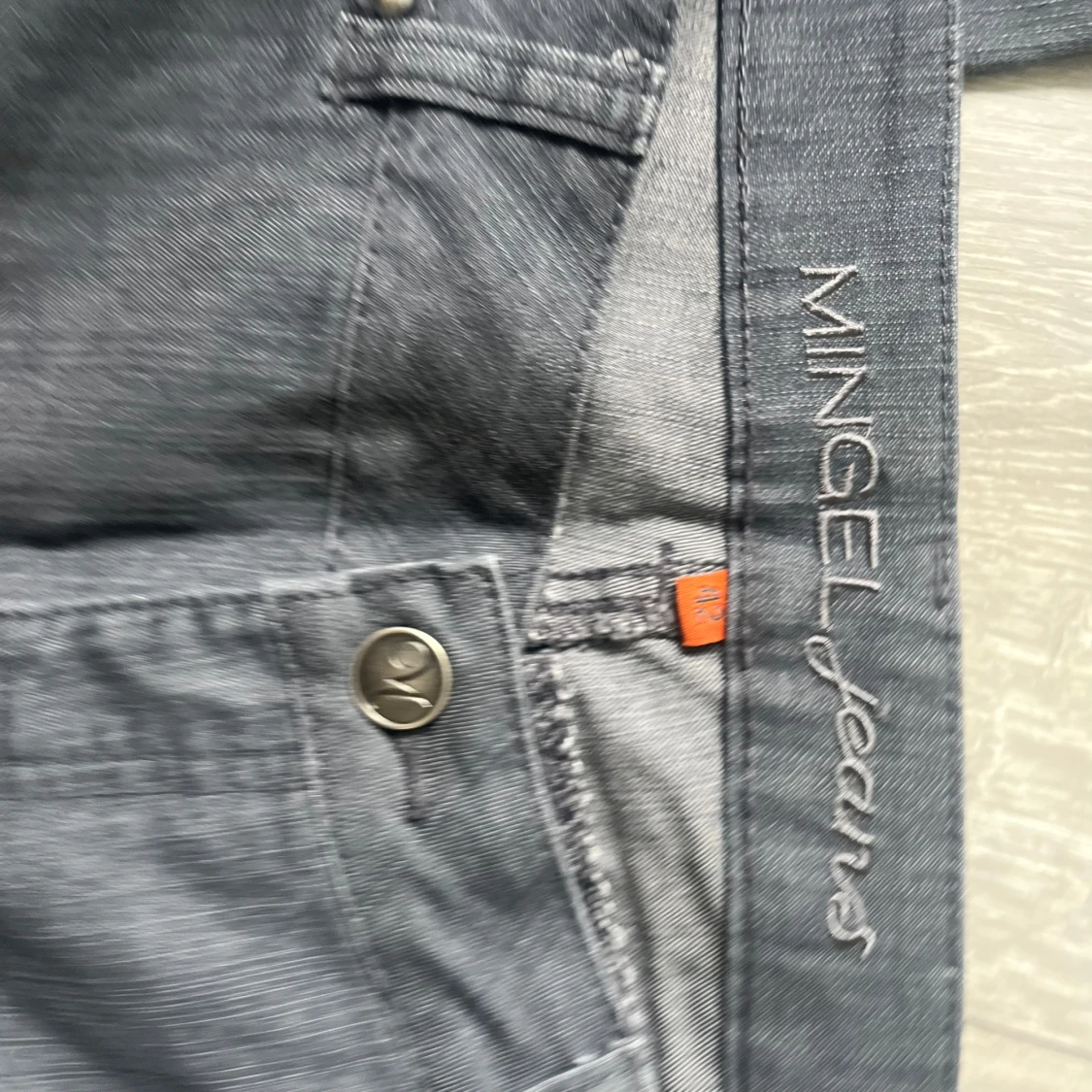 Grå jeansbyxor  - 3