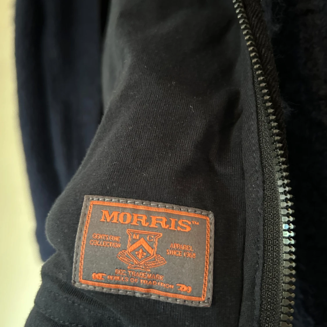 Mörkblå teddyjacka från Morris - 3