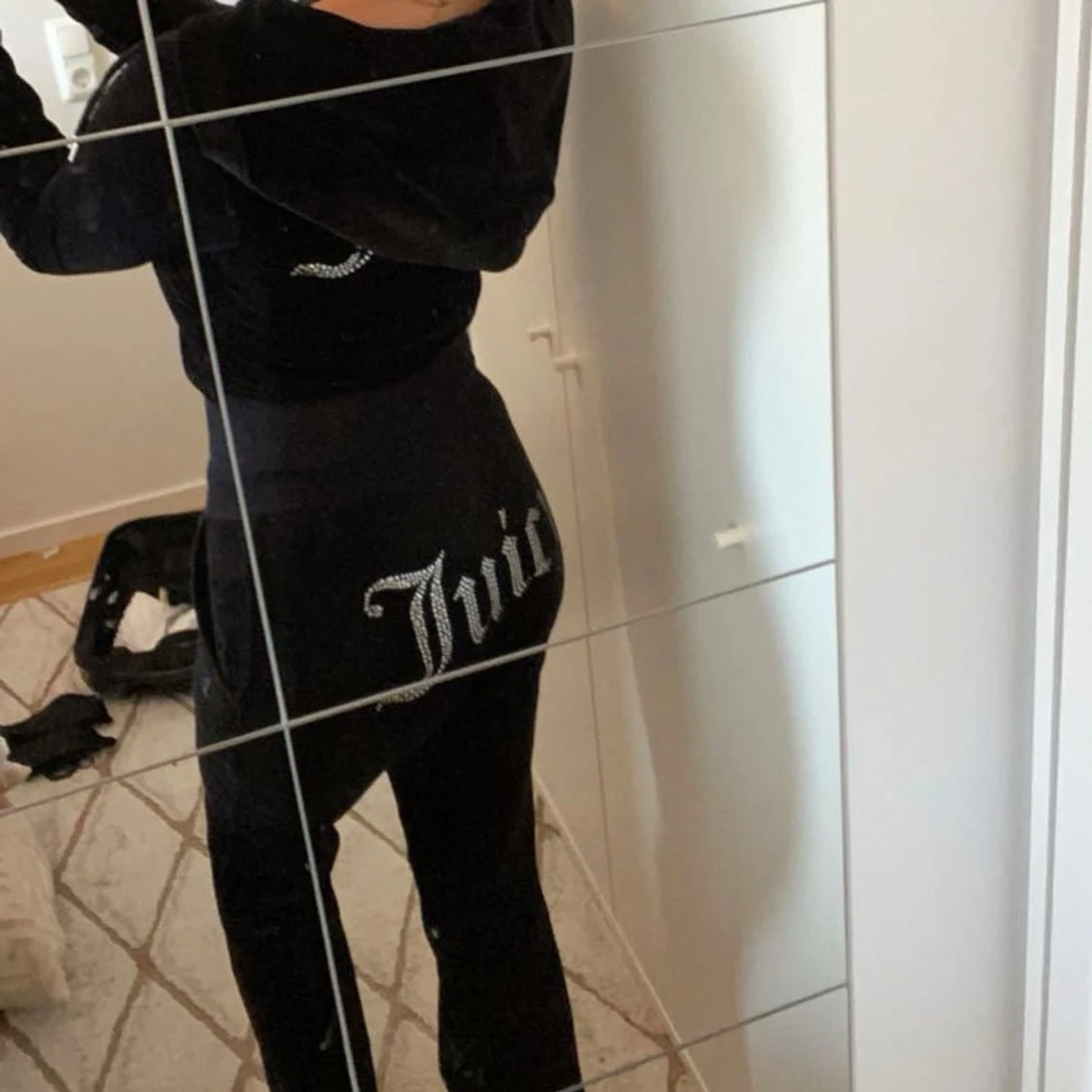 Svart Juicy Couture mjukis sett - 1