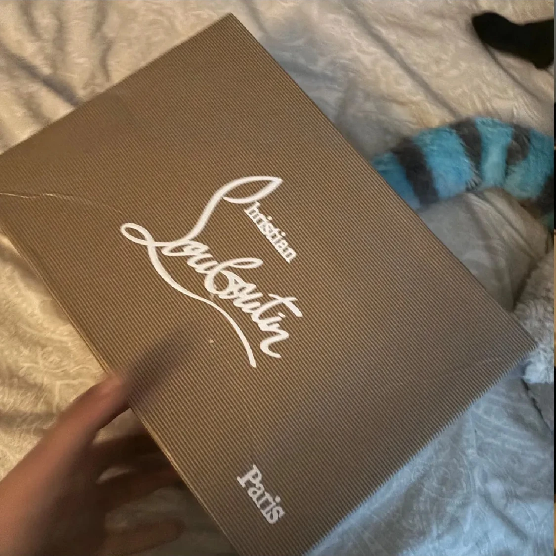 Christian Louboutin svarta sneakers med nitar - 3