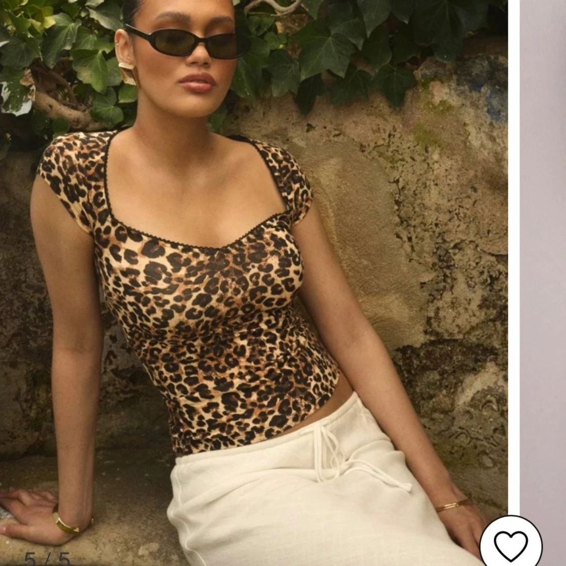 Nelly leopard topp - 3