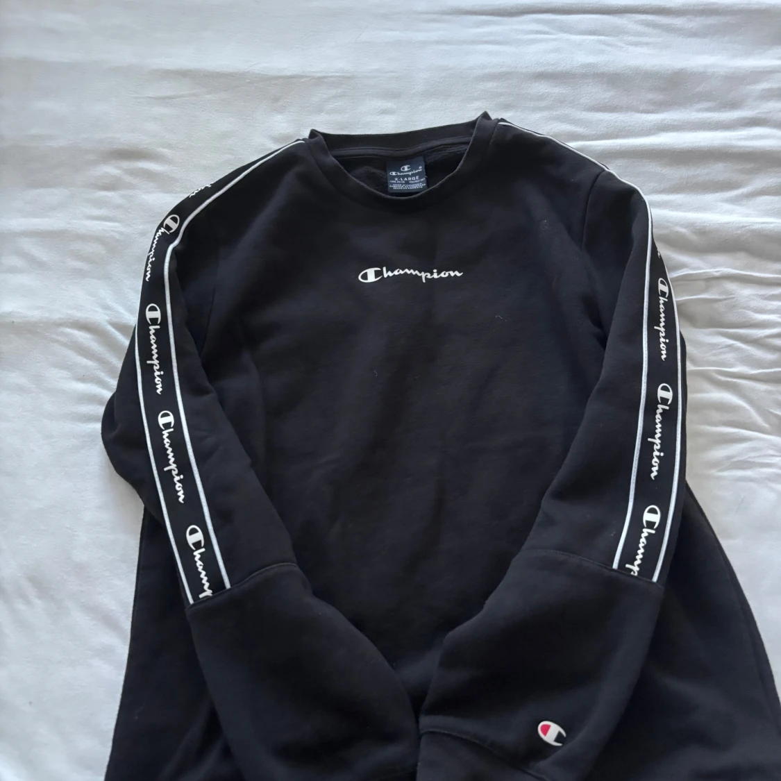 Svart Champion sweatshirt X-Large