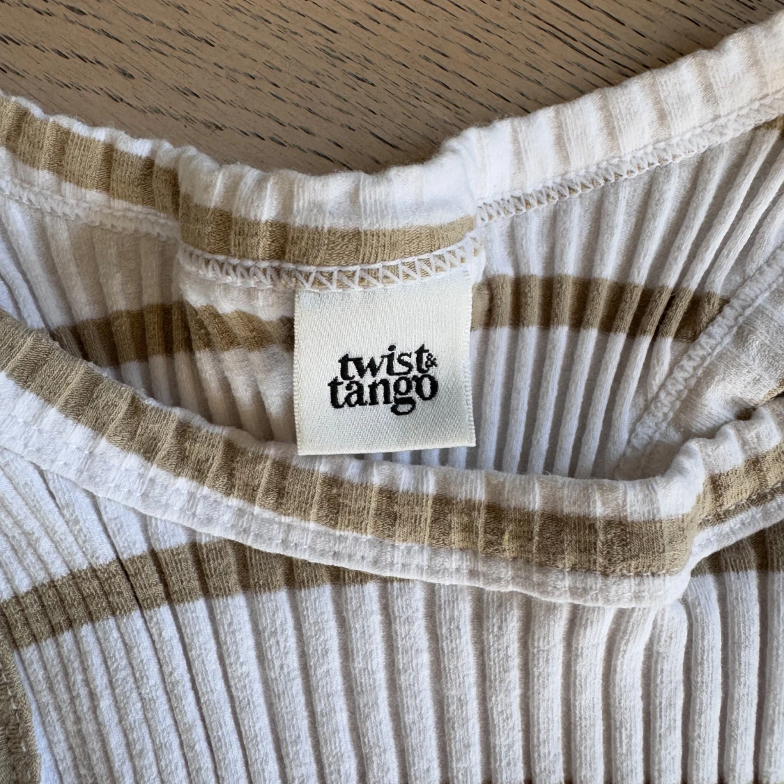 Randig ribbad linnetopp Twist & Tango - 2