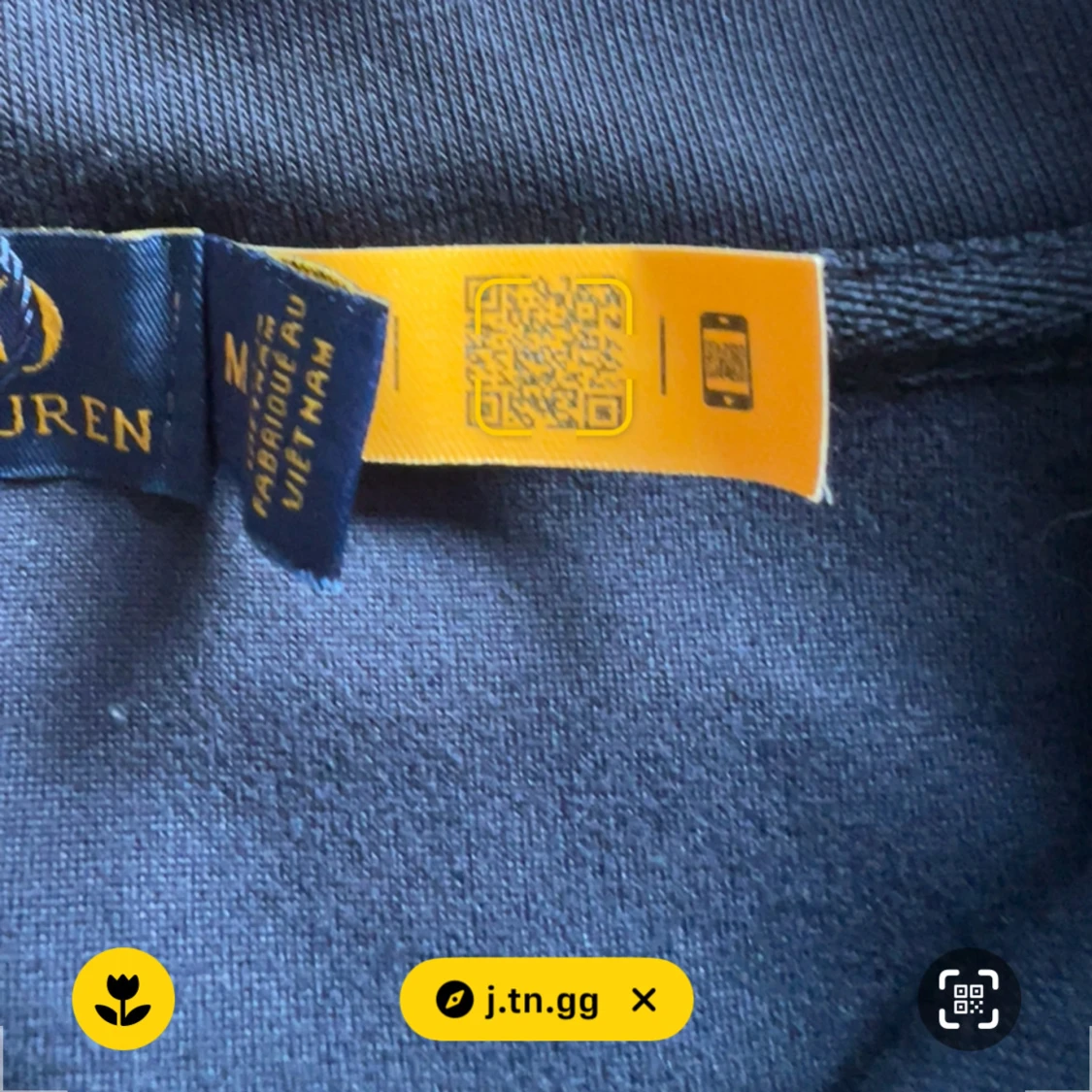 Marinblå hoodie från Polo Ralph Lauren - 3
