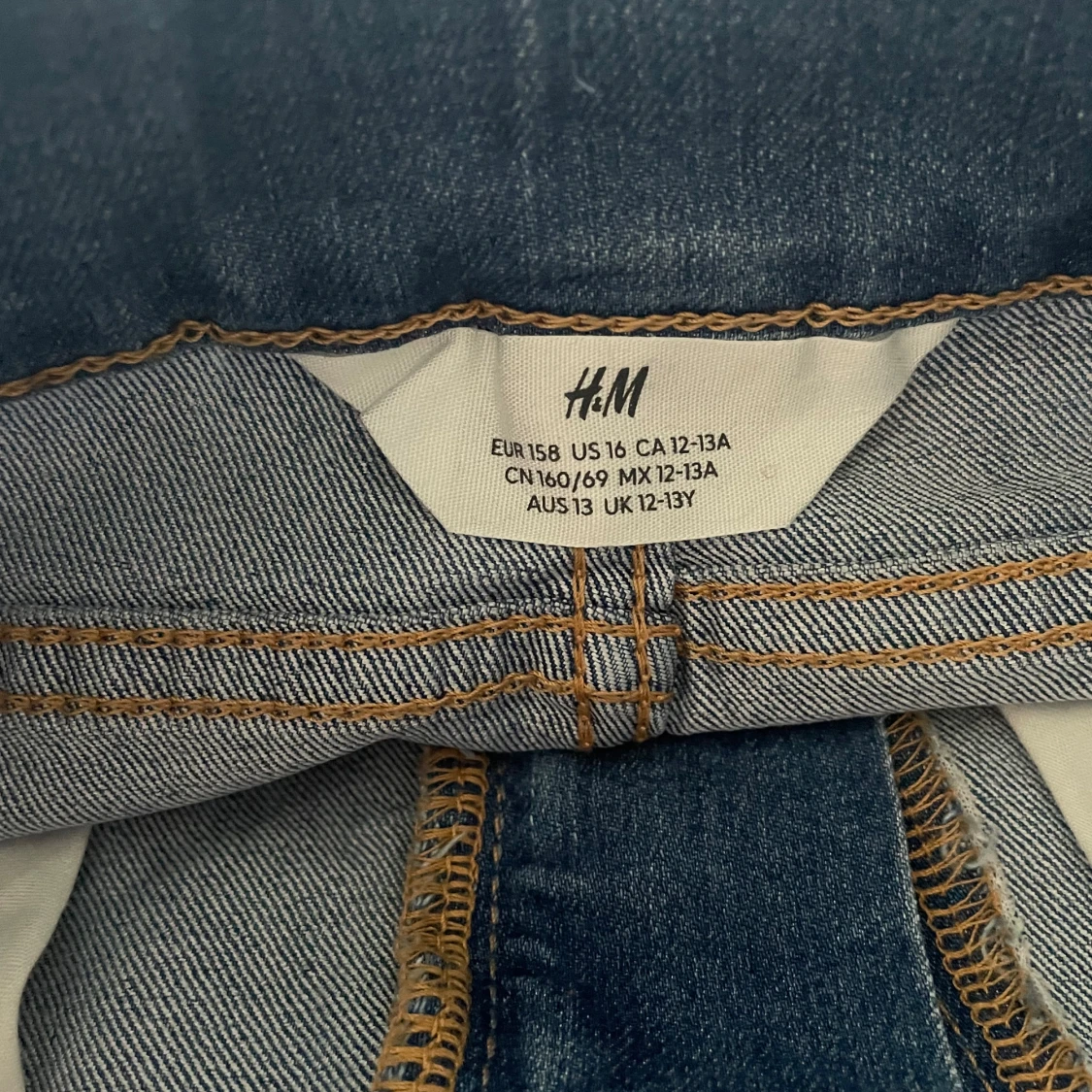 Blå jeansshorts H&M - 2