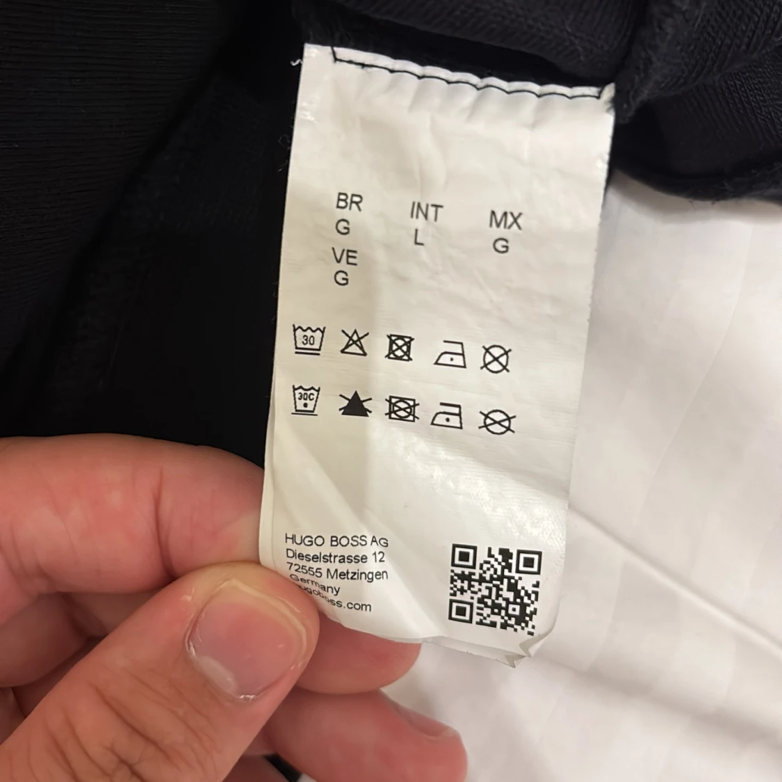 Svart sweatshirt från Hugo Boss - 4