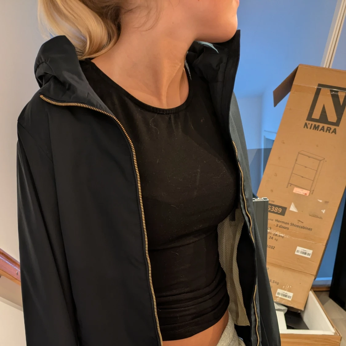 Mörkblå vindjacka från Woolrich - 4