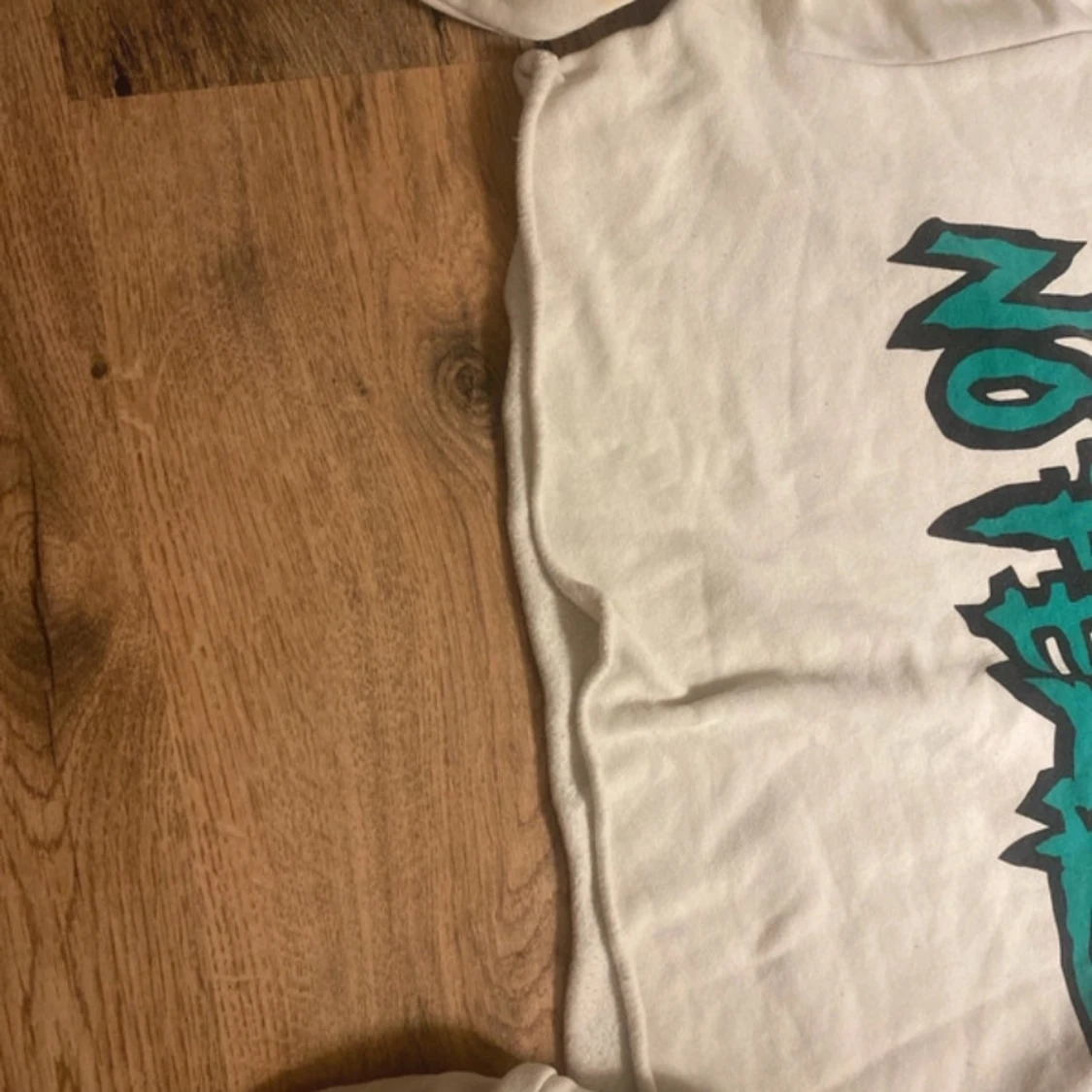 No Fear vit croppad sweatshirt - 3