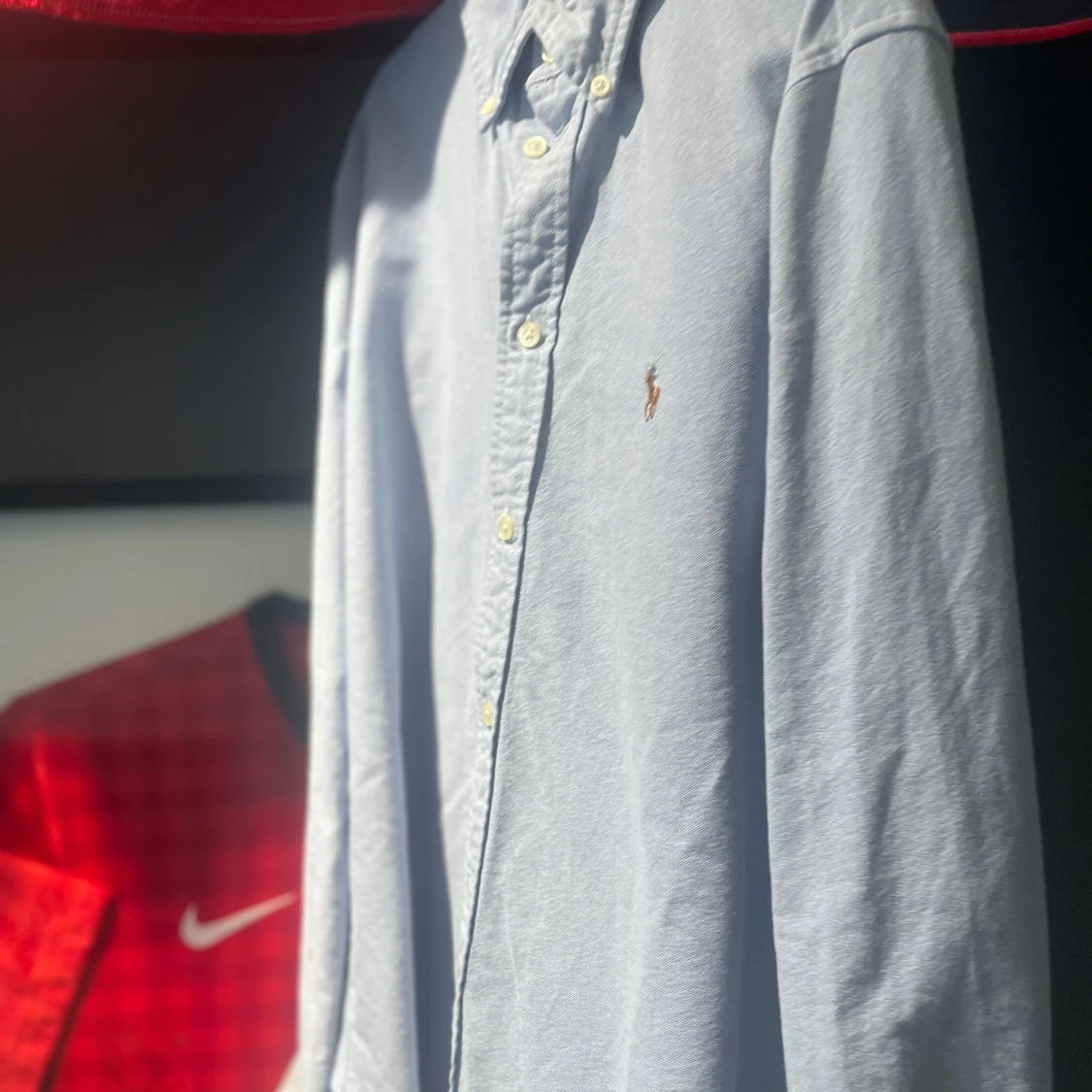 Ljusblå skjorta från Ralph Lauren