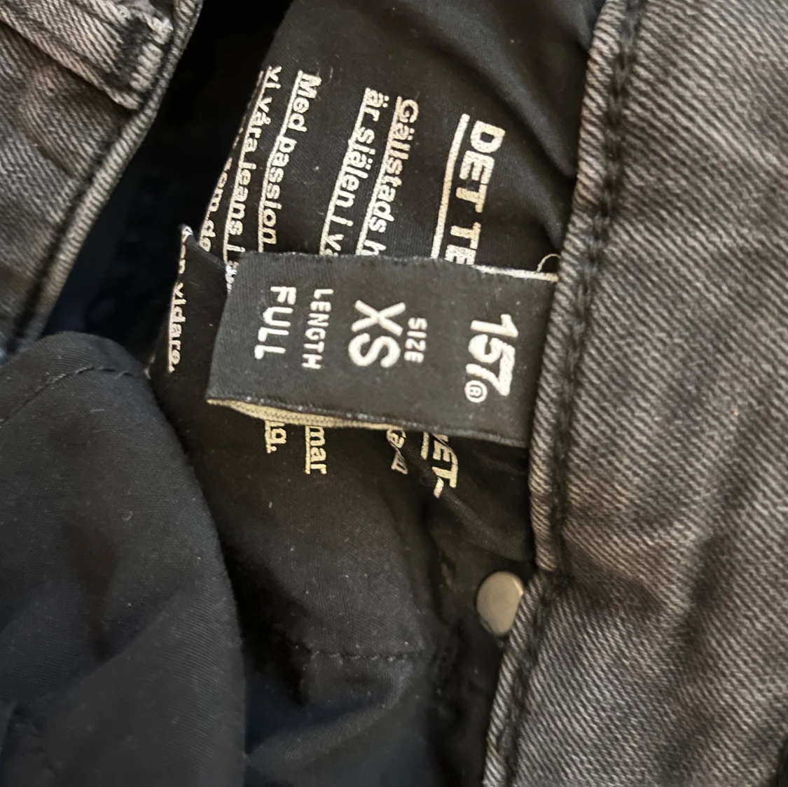 Svarta bootcut jeans 157 XS - 3